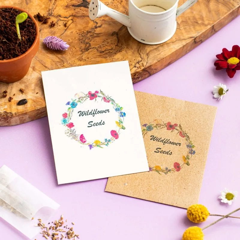 Wildflower seed packet