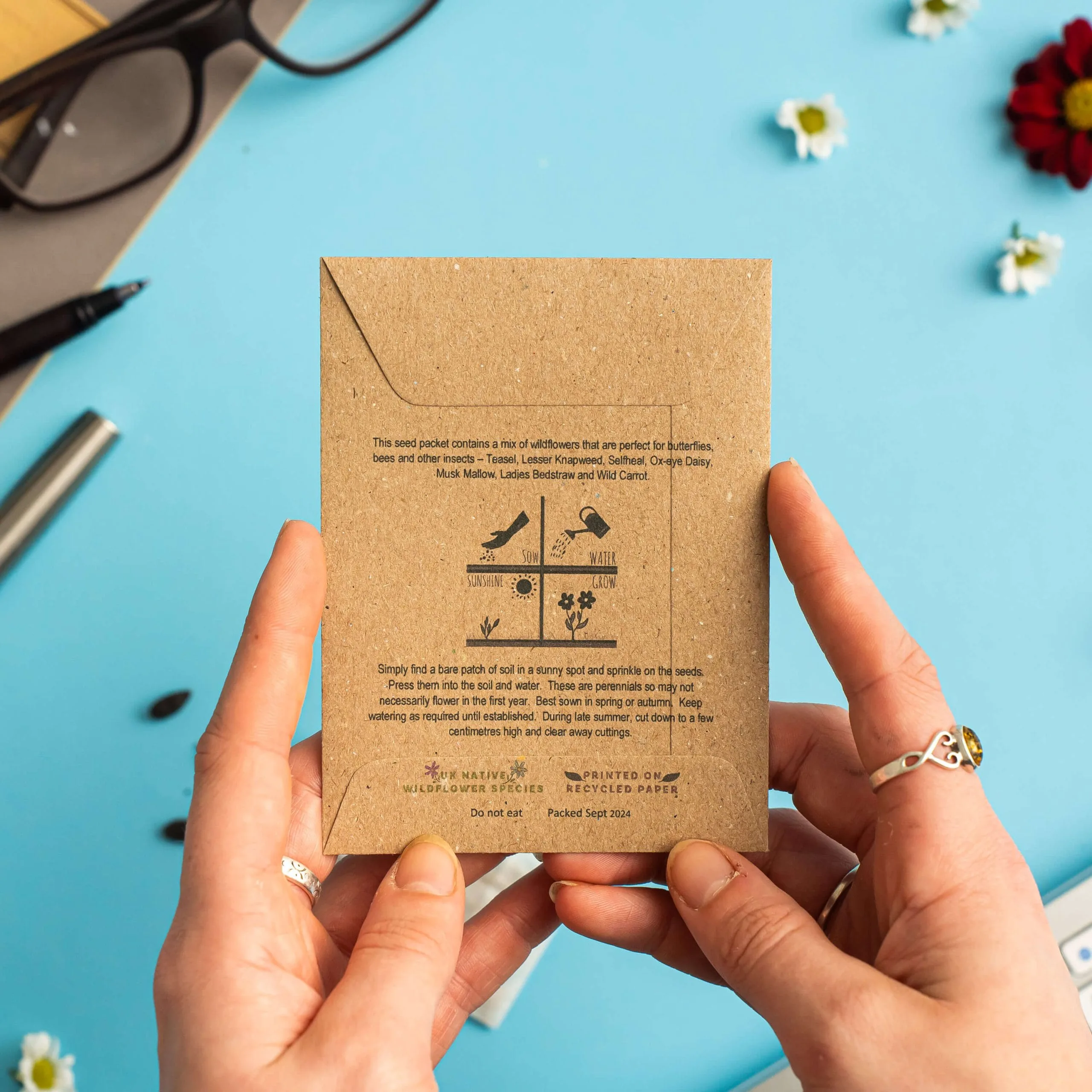 Wildflower sowing instructions